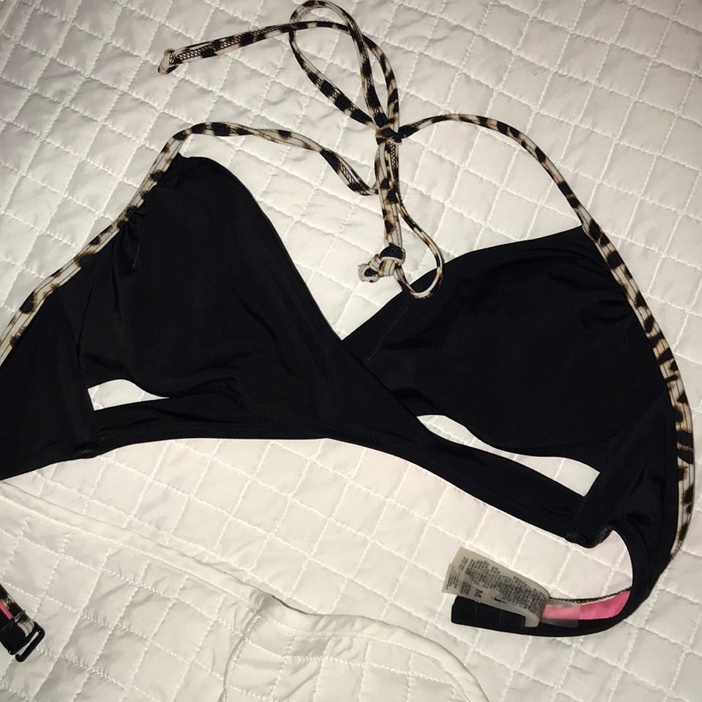 VS Pink bikini top cheetah